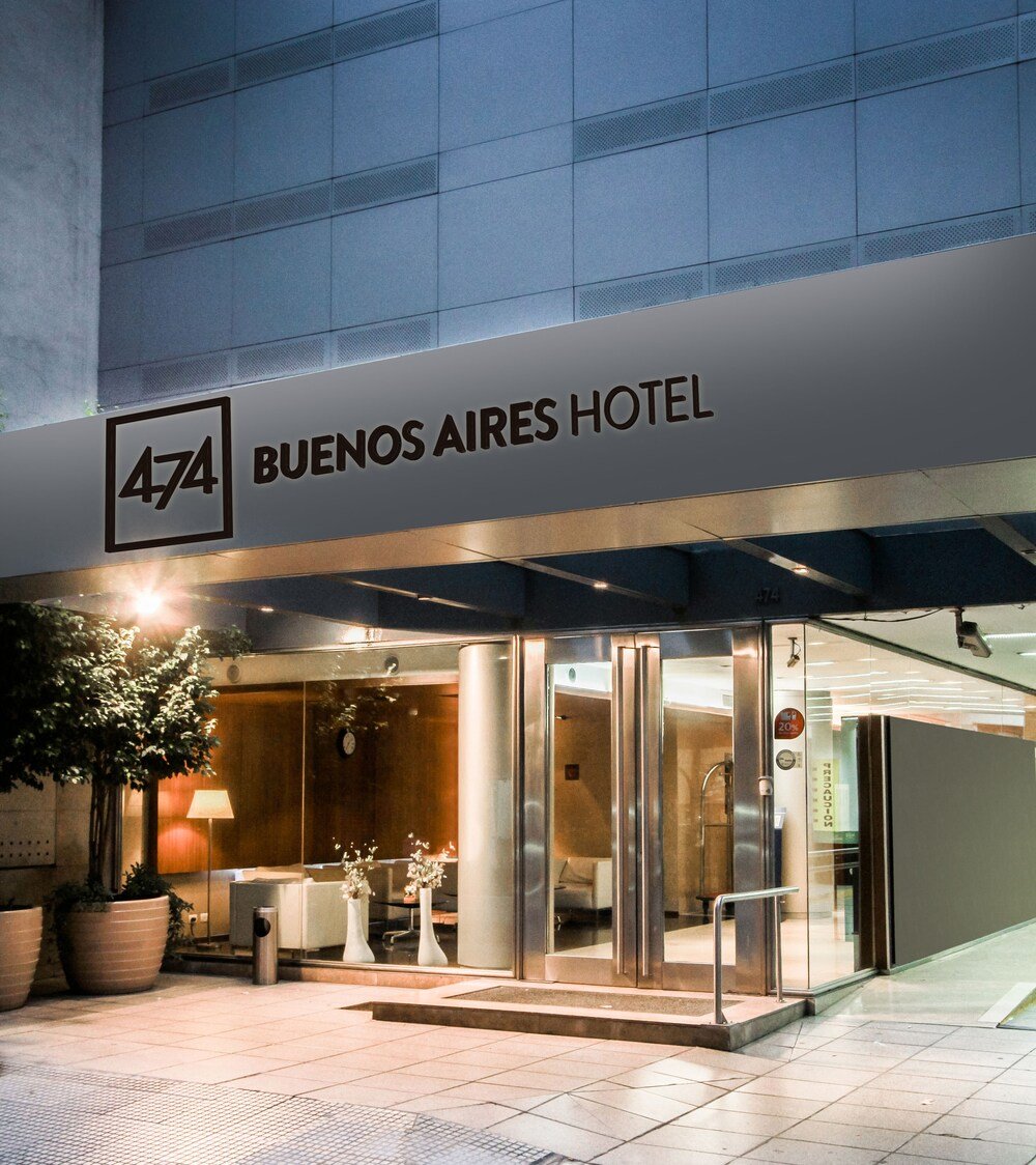 Außenansicht des 474 Buenos Aires Hotel im Microcentro