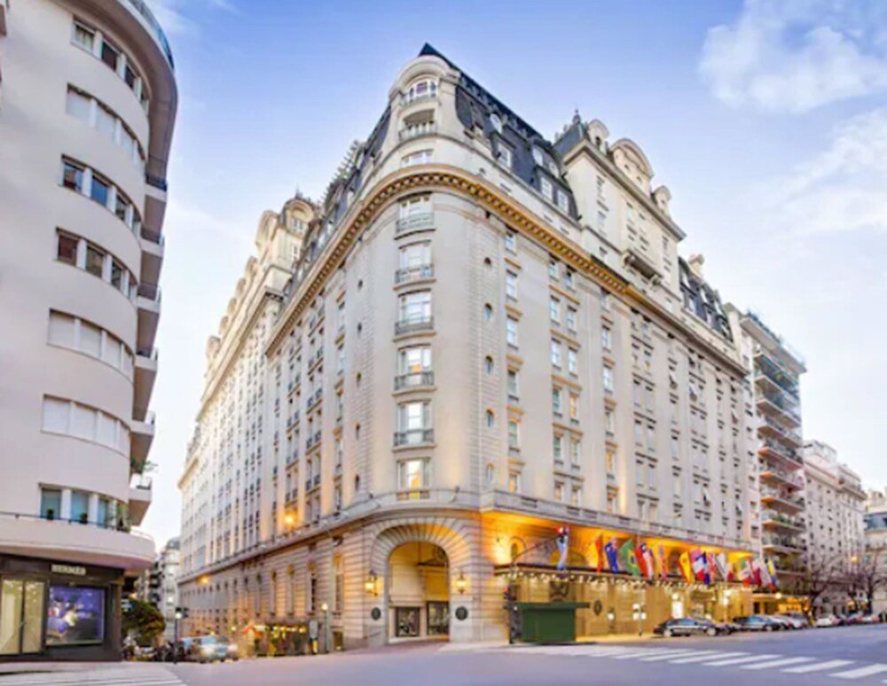 Historic Alvear Palace Hotel building on Avenida Alvear