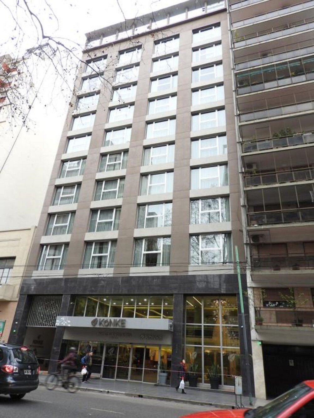 Edifício de vários andares com fachada moderna, Konke Buenos Aires Hotel