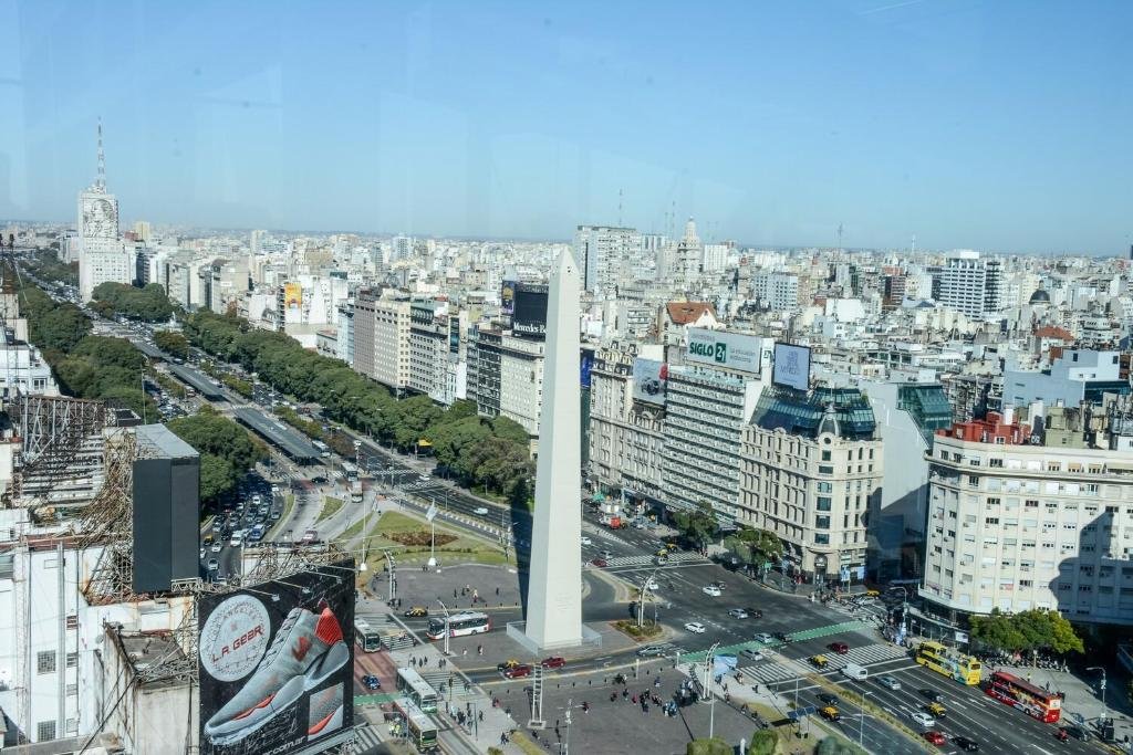 Gästezimmer im Marriott Buenos Aires Downtown in der Innenstadt von Buenos Aires